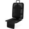 Ohuhu Car Seat Protector Under Car Seat, Thickest Non-Slip Car Seat Protector for Baby/Child Car Seat, Seat Cover for Carseats Dog Mat Vehicle Cover with Organizer