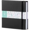 Ohuhu Double-Sided Marker Pad Art Sketchbook Bleedproof – 8.3″x8.3″ Square Paper Size – 90 lb/150 gsm Smooth Drawing Paper – 60 Sheets/120 Pages – Hardcover Sketching Book for Alcohol Markers Paints(8.3 x 8.3)