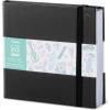 Ohuhu Double-Sided Marker Pad Art Sketchbook Bleedproof – 8.3″x8.3″ Square Paper Size – 90 lb/150 gsm Smooth Drawing Paper – 60 Sheets/120 Pages – Hardcover Sketching Book for Alcohol Markers Paints(6.3 x 6.3)