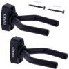 Ohuhu Guitar Hanger 2-Pack Hook Wall Mount Guitar Stand Keeper Holder For Acoustic Electric Guitars