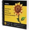 Ohuhu Marker Pads Art Sketchbook, 16.5″x11.7″ XL A3 Large Paper Size, 120 lb/200 gsm Heavy Smooth Drawing Papers, 48 Sheets/96 Pages, Spiral Bound Sketch Book for Alcohol Markers Christmas Gift(8.9″ x 8.3″)