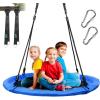 Ohuhu Saucer Tree Swing for Kids Adults (Blue)