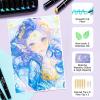 Ohuhu Acrylic Paint Pens 30 Colors: Dual Tips (Round & Fine) Acrylic Markers High Opacity Paint Markers Waterproof Lightfast for Rock Painting Easter Eggs Wood Glass Ceramic Canvas – Kakaako(90 Pens (60 Regular  24 Metallic & 6 Neon Colors))