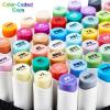 Ohuhu Alcohol Based Brush Markers: Double Tipped Art Marker Set for Artists Adults Coloring Drawing Sketching Illustration – Brush Fine Dual Tip – 216 Colors – 1 Blender – 1 Marker Case – Honolulu