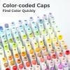Ohuhu Alcohol Markers Brush Tip -Double Tipped Art Marker Set for Artist Adults Coloring Illustration – 120 Colors- Brush & Chisel Dual Tips- Honolulu of Ohuhu Markers- Refillable Alcohol-based Ink(Fine & Brush)