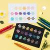 Ohuhu Glitter Markers Pen: 18 Glitter Colors Metallic Shimmer Marker Round Tip Water-based Ink for Kids Adults DIY Crafts Greeting Birthday Cards Making Mugs Wood