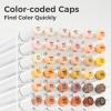 Ohuhu Skin Tone Alcohol Markers Brush Tip – 24 Portrait Color Markers for Artist Adults Coloring Illustration – Chisel & Brush – Honolulu – Refillable(Fine & Brush)