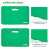Premium Thick Kneeling Pad, Ohuhu 2-Pack Large Comfortable Gardening Knee Mat with 2 Different Surfaces, Extra Thick Knee Cushion Kneeler for Gardening Work Baby Praying, Gifts for Women Men Seniors(Green)