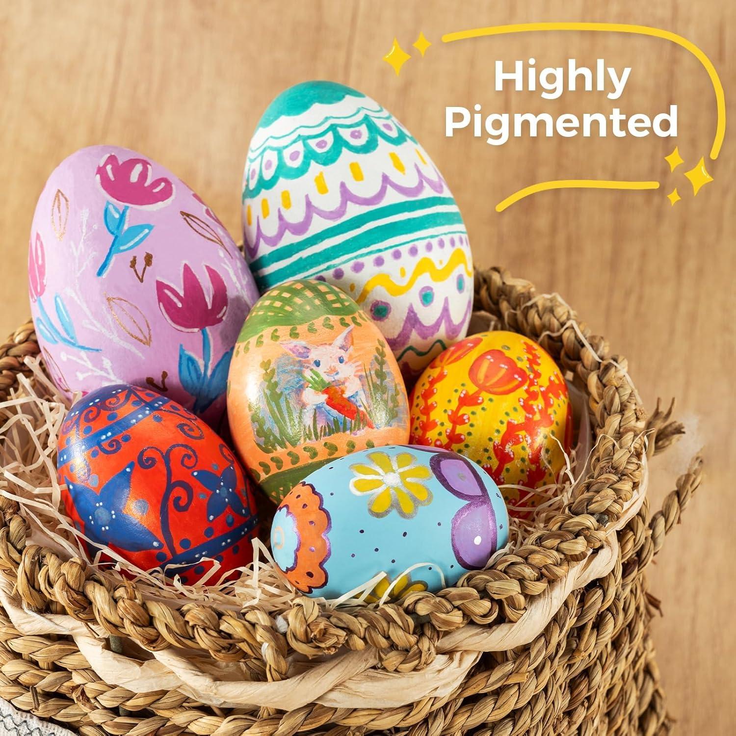 imageOhuhu Acrylic Paint Markers Dual Tips 72 Colors Brush ampamp Fine Paint Pens High Opacity Acrylic Markers Waterproof Lightfast for Christmas Gifts Rock Painting 3D Prints Egg Wood Glass Ceramic DIY CraftsBrush  Fine