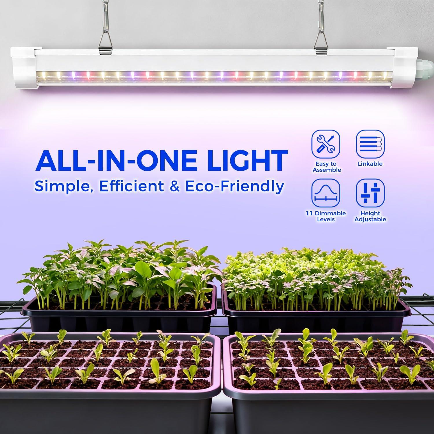 image:imageIndoor Greenhouse with Grow Light Ohuhu 4Tier Mini Green House for Winter Full Spectrum Greenhouses for Seed Starting Small Portable Green Houses Waterproof PVC Cover amp Adjustable ShelvesPVC