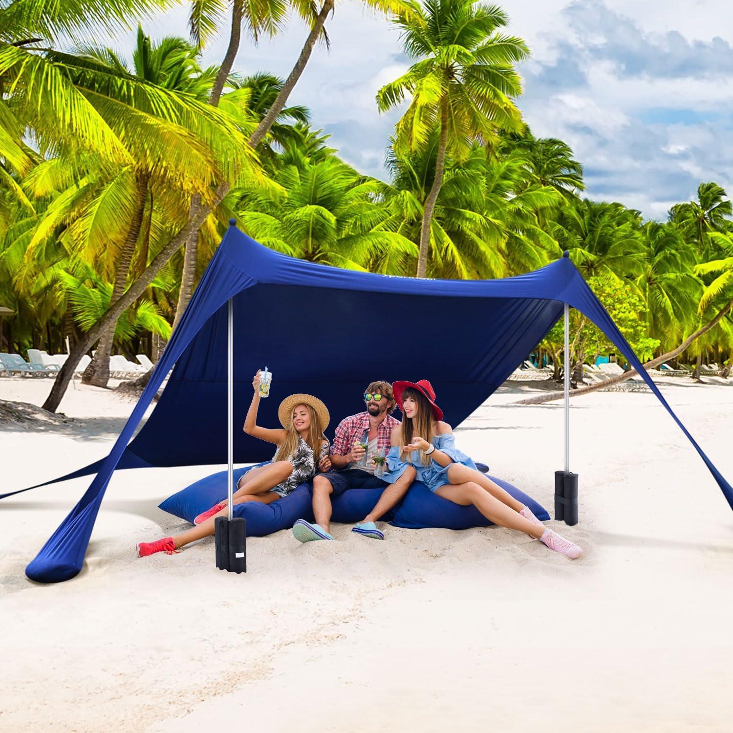 image:image4Pack Canopy Weights Sand Bags for Canopy Tent Ohuhu Heavy Duty Weight Bags Sandbag for Pop Up Canopy Tents Gazebo Weights for Instant Outdoor Sun Shelter Canopy Legs Bag Only Sand Not Included4 Pack