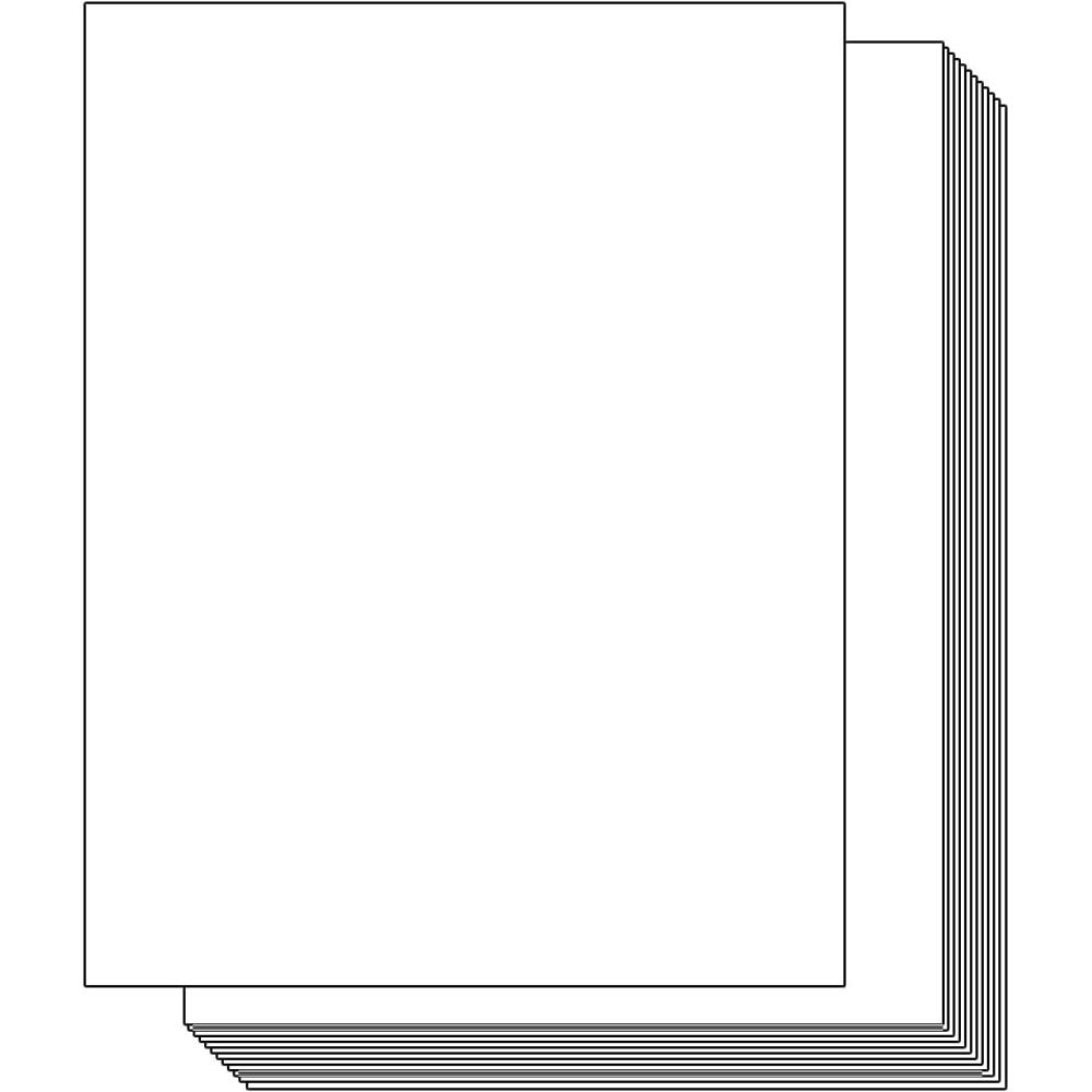 image:imageOhuhu White Cardstock Thick Paper 200 Sheets  85 x 11 Heavyweight 80 lb216 gsm Card Stock for Crafts and DIY Card MakingWhite