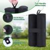 4-Pack Canopy Weights Sand Bags for Canopy Tent, Ohuhu Heavy Duty Weight Bags Sandbag for Pop Up Canopy Tents, Gazebo Weights for Instant Outdoor Sun Shelter Canopy Legs (Bag Only, Sand Not Included)(4 Pack)