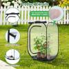 Ohuhu 36” Garden Mesh Plant Cover, 2 Pack Pop Up Plant Protector Strawberry Cover Garden Net Cage Wind Protection for Plants Outdoor with Storage Bag 24 x 24 x 36 Inches(2)