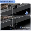 Ohuhu Bolt-on RV Bumper Hitch Receiver Adapter Fits 4-4.5″ Beam, 2″ Receiver 200Lbs Tongue Weight Capacity, Travel Trailer Rear Bumper with Hitch Pin & Hitch Cover, Fit for Camper Bike Racks Cargo Car(Fit 4″ to 4.5″ Bumper Beam)