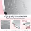 Ohuhu Cake Stand, Aluminium 12”Cake Turntable Decorating Bakery Supplies – BPA-Free Frosting Spinner Rotating Revolving Lazy Susan Perfect Gifts(Pink)