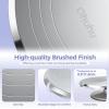 Ohuhu Cake Stand, Aluminium 12”Cake Turntable Decorating Bakery Supplies – BPA-Free Frosting Spinner Rotating Revolving Lazy Susan Perfect Gifts(Silver)