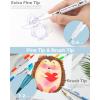 Ohuhu Coloring Markers 60 Colors & Marker Paper Pad