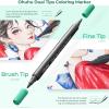 Ohuhu Markers 48 Colors & Coloring Book & Marker 60 Colors