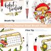 Ohuhu Markers For Adult Coloring Books 60 Colors & 12 Glitter Markers