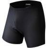 Ohuhu Padded Bike Shorts for Men 3D Padding Mens Cycling Biking Underwear(Black)