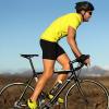 Ohuhu Padded Bike Shorts for Men 3D Padding Mens Cycling Biking Underwear(Black)