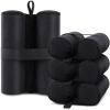 4-Pack Canopy Weights Sand Bags for Canopy Tent, Ohuhu Heavy Duty Weight Bags Sandbag for Pop Up Canopy Tents, Gazebo Weights for Instant Outdoor Sun Shelter Canopy Legs (Bag Only, Sand Not Included)(4 Pack)