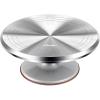 Ohuhu Cake Stand, Aluminium 12”Cake Turntable Decorating Bakery Supplies – BPA-Free Frosting Spinner Rotating Revolving Lazy Susan Perfect Gifts(Silver)