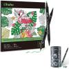 Ohuhu Markers 48 Colors & Coloring Book & Marker 60 Colors