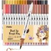 Ohuhu Skin Tone Markers 36 Colors & Coloring Markers 100 Colors
