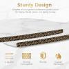 Ohuhu 10 Inch Cake Boards 2 Pack, 1/2 Inch Extra Thick Round Cake Drum, Marble Pattern Greaseproof & Sturdy Corrugated Cardboard, Wrapped Edges Cake Base for Multi-Layered Cakes, Weddings, Birthdays(Marble)