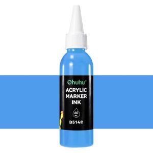 Ohuhu Acrylic Marker Ink Refill for Mauna Kea & Hanauma Series(B514)