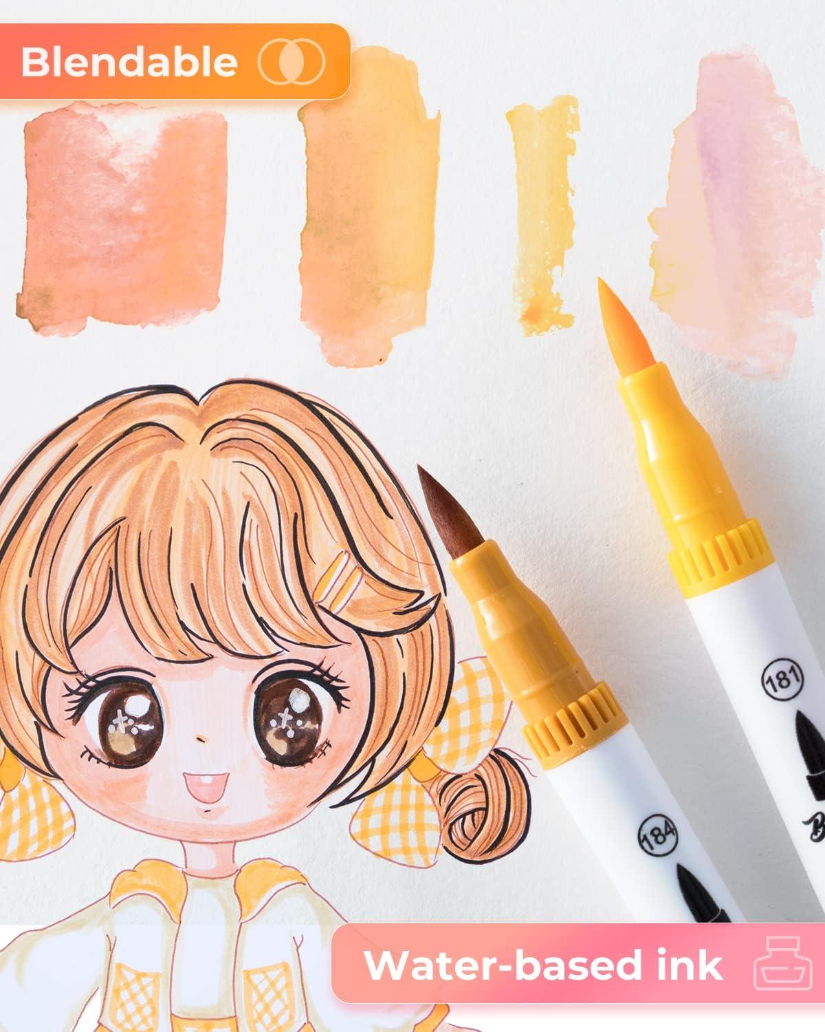 image:imageOhuhu Skin Tone Markers 36 Colors amp Coloring Markers 60 Colors