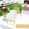 14″ A-Frame Painting Easels 6-Pack, Ohuhu 14 Inches Tall Display Stand Tabletop Art Easel Set Mini Wood Painting Easels for Kids Children Artist Student Classroom Table Top Display, Back To School Art