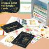Ohuhu 108-Pack Large 5×7 All-Occasion Greeting Cards with Colorful Envelopes and Gold Stickers Box Set – Assorted Greeting Cards with Card Organizer – Included Birthday Cards Christmas Cards and More