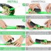 Ohuhu Ratchet Tie Down Straps 16-Pack (8-Pack Orange + 8-Pack Green)