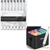 Ohuhu Fineliner Pens 8 Sizes Micro Pens Pigment Black Ink Waterproof Alcohol Proof and Ohuhu Alcohol Markers Brush Chisel Tips 120 Colors Art Markers