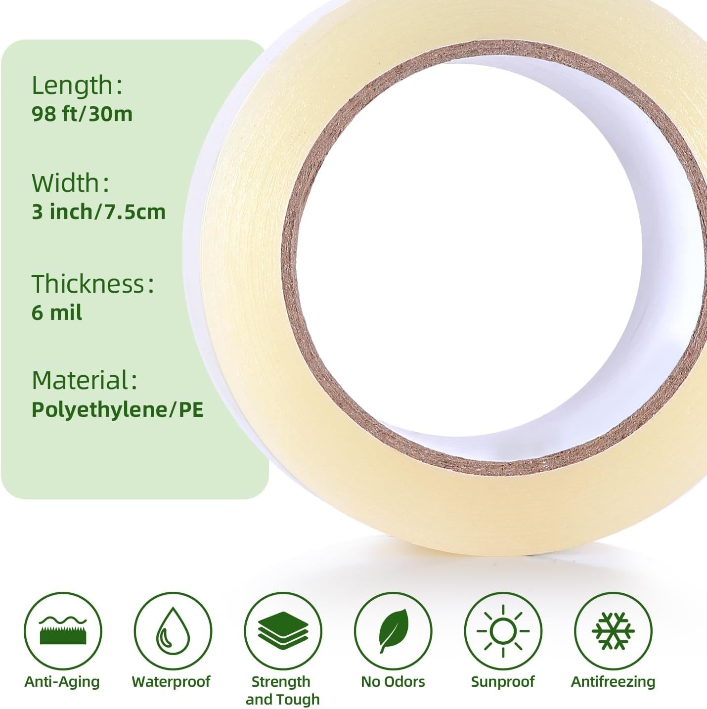 image:imageOhuhu Mini Greenhouse for Indoor OutdoorGreenhouse Repair Tape Plastic