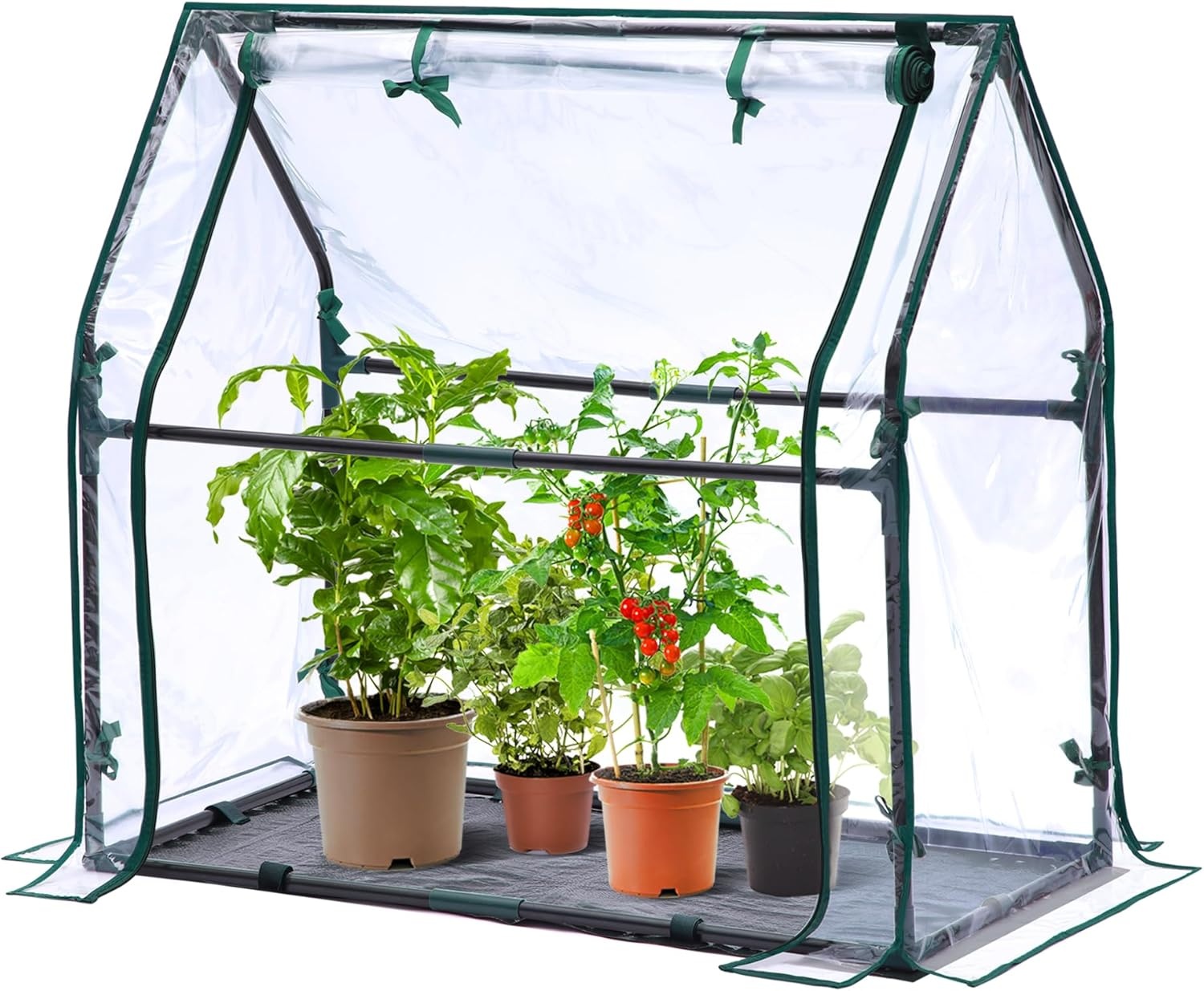 image:imageOhuhu Mini Greenhouse for Indoor OutdoorGreenhouse Repair Tape Plastic